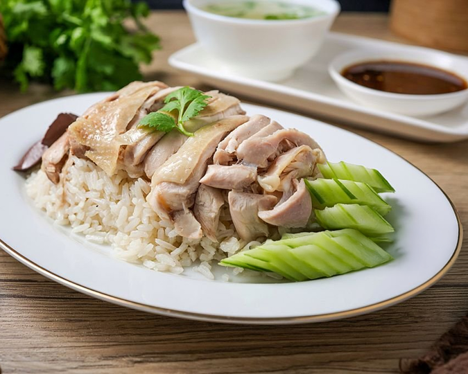 Hainanese Chicken Rice Singapore : The quintessential Singaporean comfort food uniting locals and tourists through flavour and tradition.